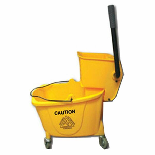 Impact Products Impact Products 7Y-2636-3Y 14 x 16 in. Value-Plus Sidepress Wringer & Plastic Bucket Combo-35 Quart IM576589